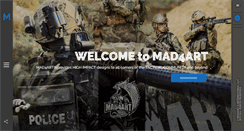 Desktop Screenshot of mad4artinternational.com